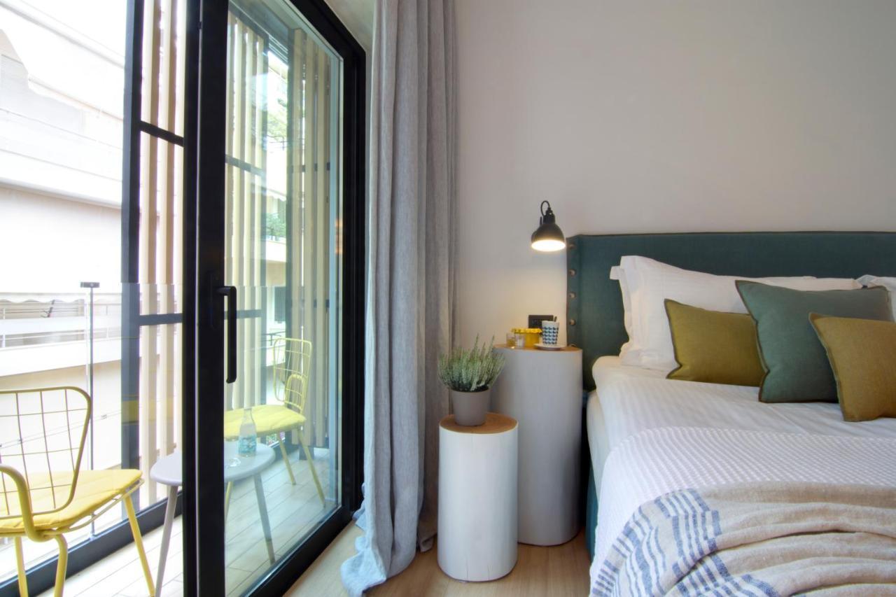 Готель Coco-Mat Athens Jumelle Екстер'єр фото A bedroom at the hotel